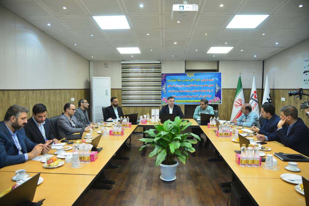 بازدید معاون سرمایه گذاری و راهبری شرکت های گروه فولاد مبارکه از فولاد توانآور آسیا