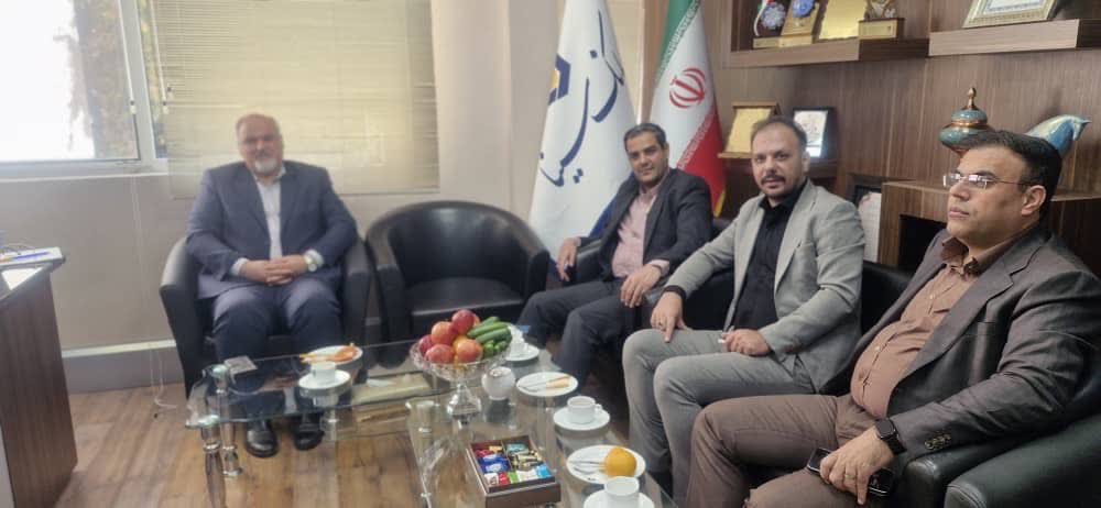 نشست مدیرعامل فولاد توانآور آسیا با مدیر منطقهای بانک سینا