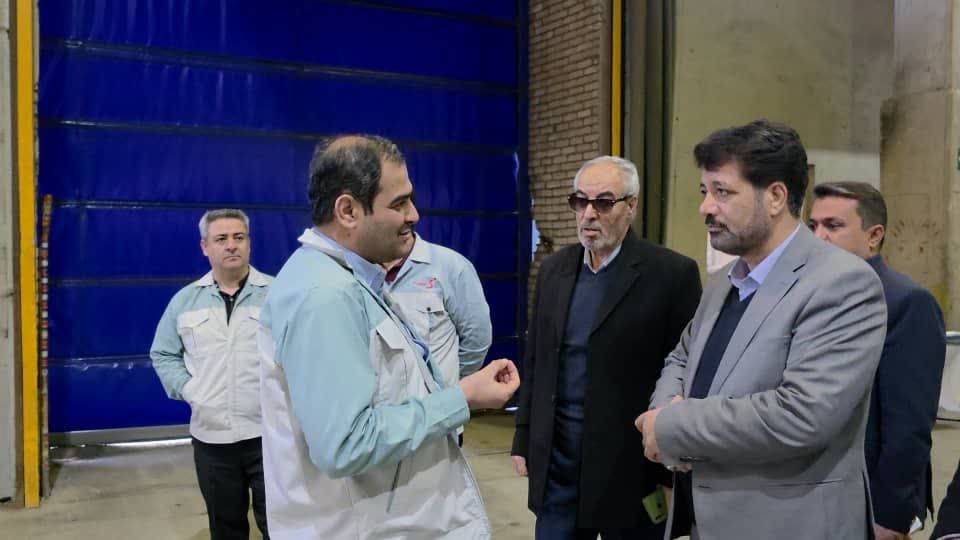 بازدید نماینده مردم فارسان، اردل، کیار و کوهرنگ از صنایع فولاد توانآور آسیا