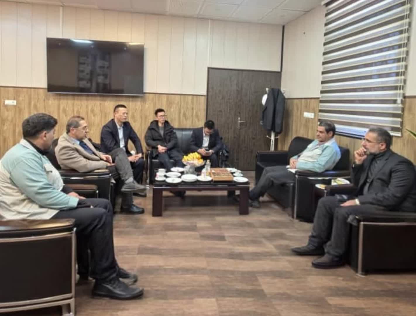 ▪️ دیدار نمایندگان شرکتهای HBIS و GIUE چین با مدیر عامل فولاد توان آور آسیا برای تأمین بلکپلیت و ورق TFS