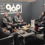 جلسه مشترک مدیران فولاد توان‌آور آسیا و فولاد غرب آسیا در حاشیه نمایشگاه متافو